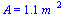 A = `+`(`*`(1.1, `*`(`^`(m_, 2))))