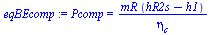 Pcomp = `/`(`*`(mR, `*`(`+`(hR2s, `-`(h1)))), `*`(eta[c]))