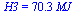 H3 = `+`(`*`(70.3, `*`(MJ_)))