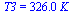 T3 = `+`(`*`(326., `*`(K_)))