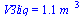 V3liq = `+`(`*`(1.1, `*`(`^`(m_, 3))))
