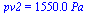 pv2 = `+`(`*`(0.155e4, `*`(Pa_)))