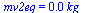 mv2eq = `+`(`*`(0.13e-3, `*`(kg_)))