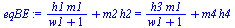 `+`(`/`(`*`(h1, `*`(m1)), `*`(`+`(w1, 1))), `*`(m2, `*`(h2))) = `+`(`/`(`*`(h3, `*`(m1)), `*`(`+`(w1, 1))), `*`(m4, `*`(h4)))