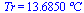 Tr = `+`(`*`(13.68498005607775455, `*`(�C)))