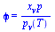 phi = `/`(`*`(x[v], `*`(p)), `*`(p[v](T)))
