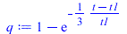 `+`(1, `-`(exp(`+`(`-`(`/`(`*`(`/`(1, 3), `*`(`+`(t, `-`(t1)))), `*`(t1)))))))