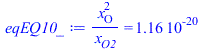 `/`(`*`(`^`(x[O], 2)), `*`(x[O2])) = 0.1162745885e-19