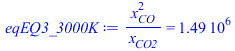 `/`(`*`(`^`(x[CO], 2)), `*`(x[CO2])) = 1493433.207
