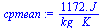`+`(`/`(`*`(1172., `*`(J)), `*`(kg_, `*`(K_))))