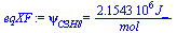 psi[C3H8] = `+`(`/`(`*`(2154288.7517234008687, `*`(J_)), `*`(mol_)))