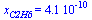 x[C2H6] = 0.41e-9