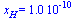 x[H] = 0.10e-9