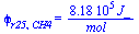 phi[r25, CH4] = `+`(`/`(`*`(0.818e6, `*`(J_)), `*`(mol_)))