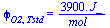 phi[O2, Tstd] = `+`(`/`(`*`(0.39e4, `*`(J_)), `*`(mol_)))