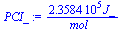 `+`(`/`(`*`(235838.89181775068839, `*`(J_)), `*`(mol_)))