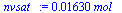 `+`(`*`(0.1630e-1, `*`(mol_)))