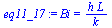 `:=`(eq11_17, Bi = `/`(`*`(h, `*`(L)), `*`(k)))