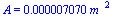 A = `+`(`*`(0.7070e-5, `*`(`^`(m_, 2))))