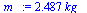`+`(`*`(2.487, `*`(kg_)))