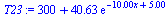 `+`(300, `*`(40.62500000000000000, `*`(exp(`+`(`-`(`*`(0.1e2, `*`(x))), 5.)))))