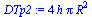 `+`(`*`(4, `*`(h, `*`(Pi, `*`(`^`(R, 2))))))