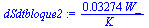 `+`(`/`(`*`(0.3274e-1, `*`(W_)), `*`(K_)))