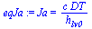 `:=`(eqJa, Ja = `/`(`*`(c, `*`(DT)), `*`(h[lv0])))