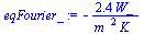 `+`(`-`(`/`(`*`(2.4, `*`(W_)), `*`(`^`(m_, 2), `*`(K_)))))