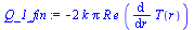 `+`(`-`(`*`(2, `*`(k, `*`(Pi, `*`(R, `*`(e, `*`(diff(T(r), r)))))))))