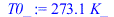 `+`(`*`(273.1, `*`(K_)))