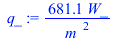 `+`(`/`(`*`(681.1, `*`(W_)), `*`(`^`(m_, 2))))