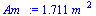 `+`(`*`(1.711, `*`(`^`(m_, 2))))