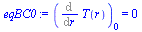 (Diff(T(r), r))[0] = 0