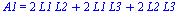 A1 = `+`(`*`(2, `*`(L1, `*`(L2))), `*`(2, `*`(L1, `*`(L3))), `*`(2, `*`(L2, `*`(L3))))