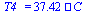 T4_ = `+`(`*`(37.4245642, `*`(`�C`)))
