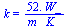 k = `+`(`/`(`*`(52., `*`(W_)), `*`(m_, `*`(K_))))