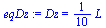 Dz = `+`(`*`(`/`(1, 10), `*`(L)))