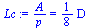 `/`(`*`(A), `*`(p)) = `+`(`*`(`/`(1, 8), `*`(D)))