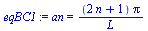 an = `/`(`*`(`+`(`*`(2, `*`(n)), 1), `*`(Pi)), `*`(L))