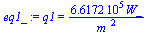 q1 = `+`(`/`(`*`(661718.75000000000000, `*`(W_)), `*`(`^`(m_, 2))))