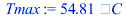 `+`(`*`(54.8059892, `*`(`�C`)))