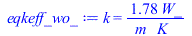 k = `+`(`/`(`*`(1.776666667, `*`(W_)), `*`(m_, `*`(K_))))