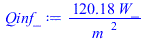`+`(`/`(`*`(120.1787208, `*`(W_)), `*`(`^`(m_, 2))))