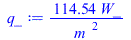 `+`(`/`(`*`(114.5379768, `*`(W_)), `*`(`^`(m_, 2))))