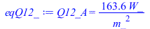 Q12_A = `+`(`/`(`*`(163.5857200, `*`(W_)), `*`(`^`(m_, 2))))