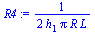 `+`(`/`(`*`(`/`(1, 2)), `*`(h[1], `*`(Pi, `*`(R, `*`(L))))))