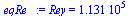 Rey = 0.1131e6