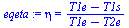 eta = `/`(`*`(`+`(T1e, `-`(T1s))), `*`(`+`(T1e, `-`(T2e))))