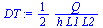 `+`(`/`(`*`(`/`(1, 2), `*`(Q)), `*`(h, `*`(L1, `*`(L2)))))